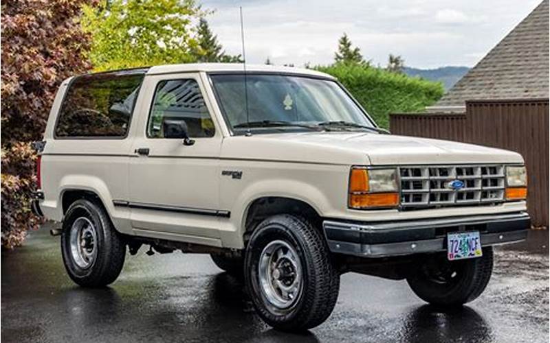 Sell Your 1989 Ford Bronco 2