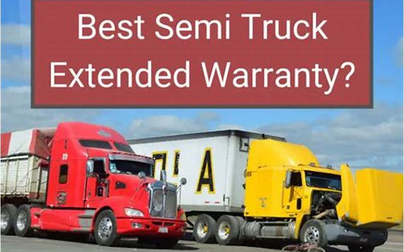 Semi Truck Warranty