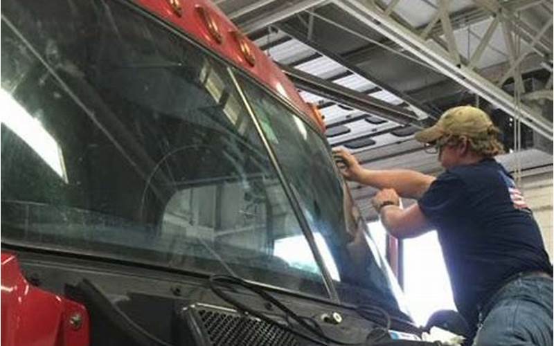 Semi Truck Windshield