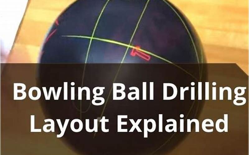 Semi-Finger-Tip Bowling Ball Drilling Layout