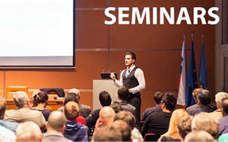 Seminars And Workshops