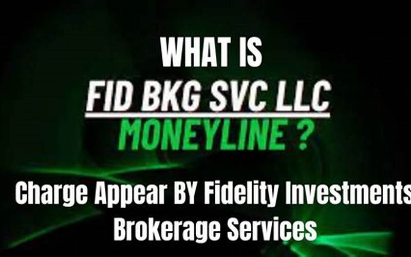 Services Offered By Fid Bkg Svc Llc - Moneyline
