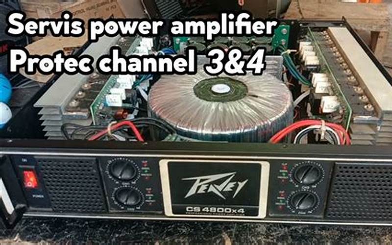 Servis Power Amplifier