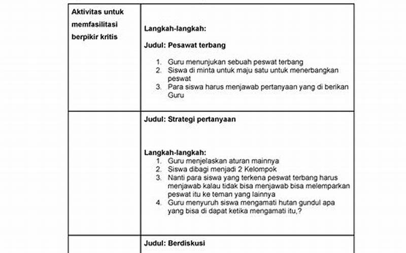 Sesi 4: Membuat Aktivitas Pembelajaran Yang Menarik