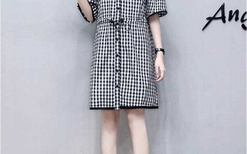 Seulgi Checkered Dress