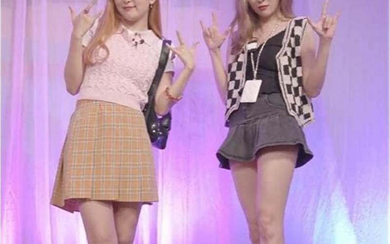 Seulgi Plaid Skirt Outfit