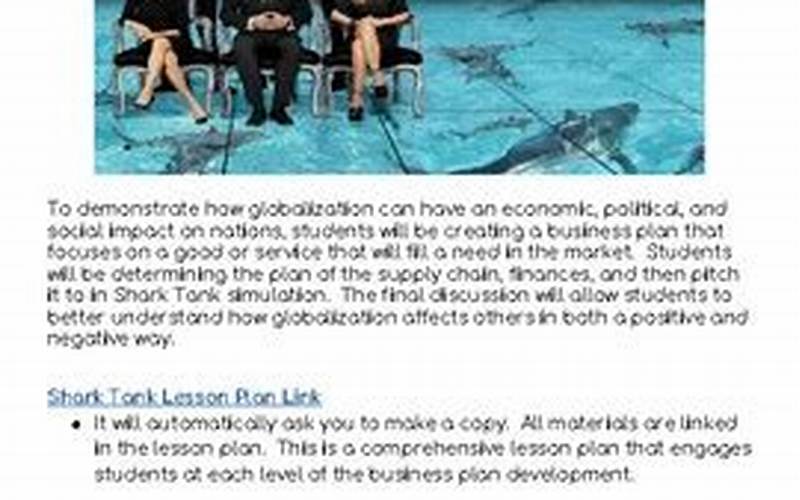 Shark Tank Lessons