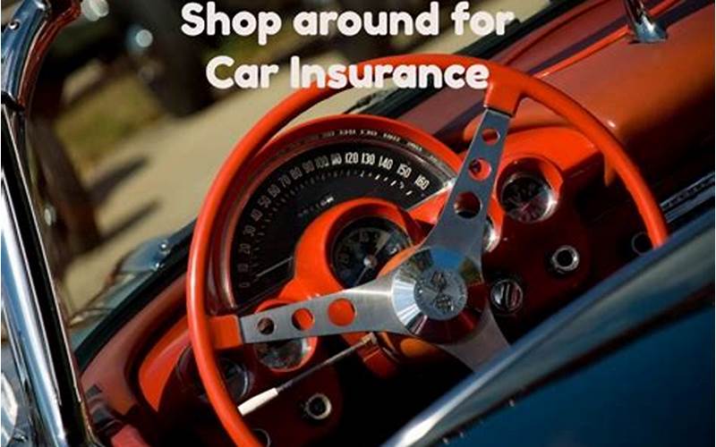 Shop Around For Car Insurance