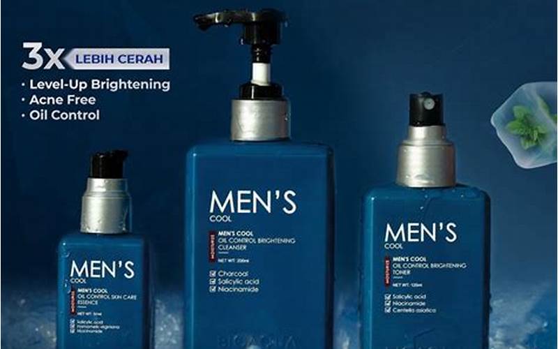 Skincare Pria Untuk Bekas Jerawat
