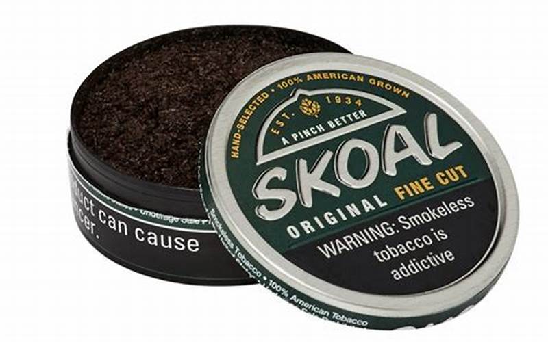Skoal Original Fine Cut Flavor