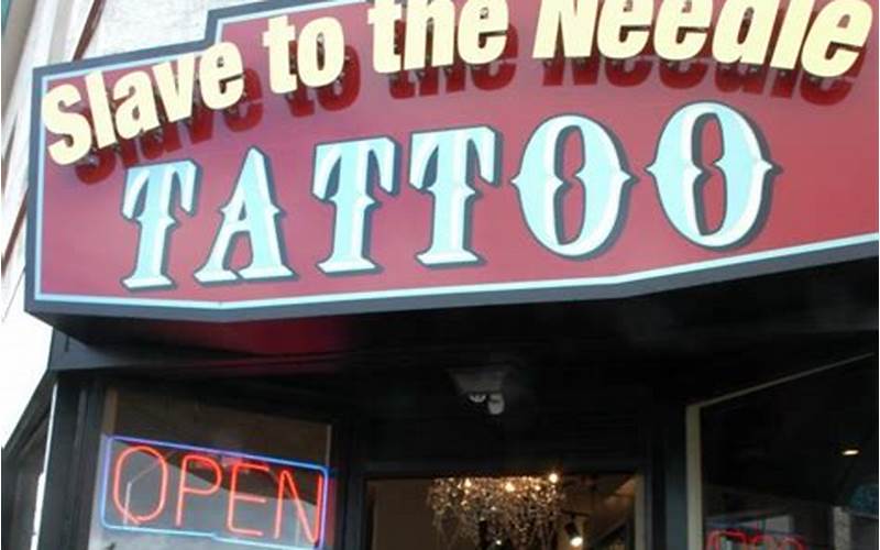 Slave to the Needle Wallingford: A Tattoo Lover’s Haven