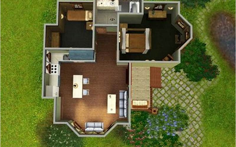 Small House Sims 4 Floor Plans