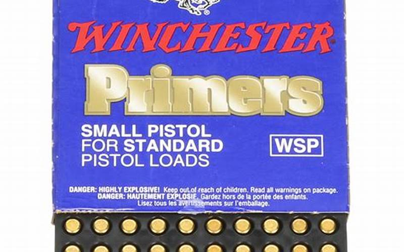 Ginex Small Pistol Primers: The Ultimate Guide