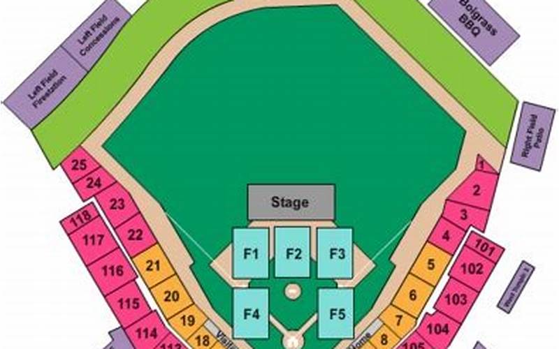 Smith'S Ballpark Seating Map