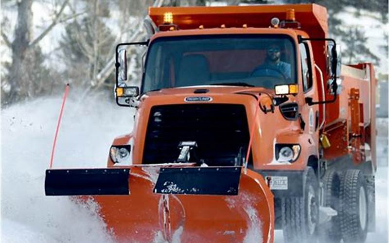 Snow Plow Truck Image Source