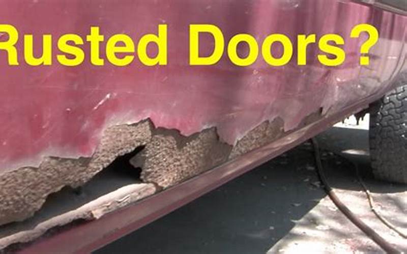 Solutions For Fixing Garage Door Rust