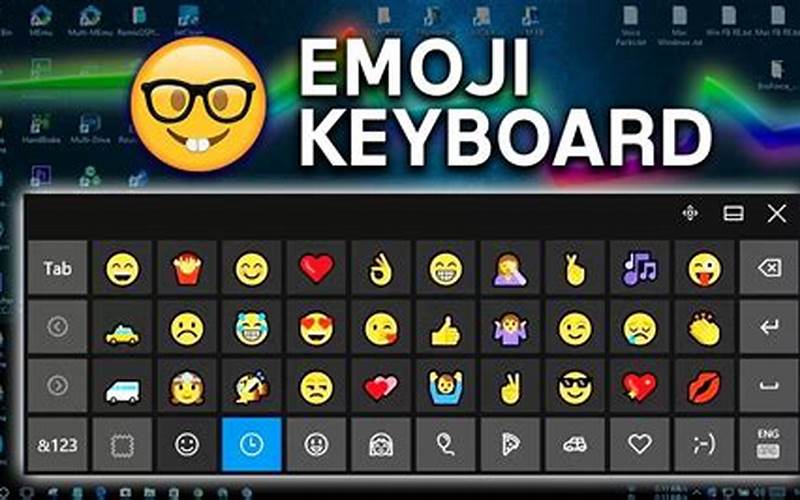 Spek Laptop Emoji