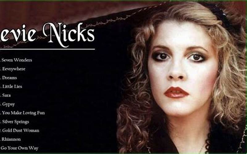 Stevie Nicks Songs Image