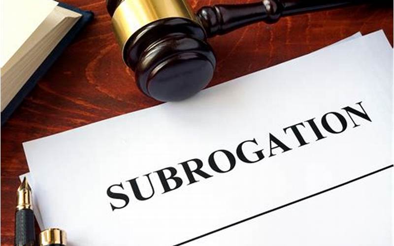 Subrogation