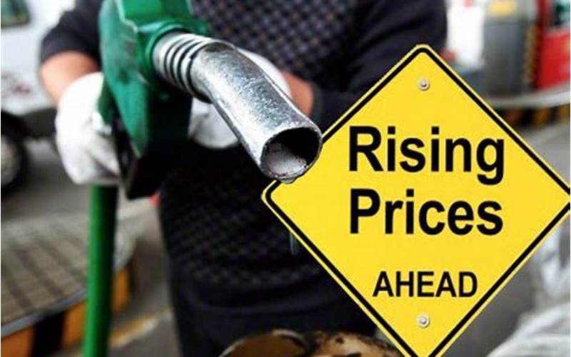 Sudden Increase In Gas Prices