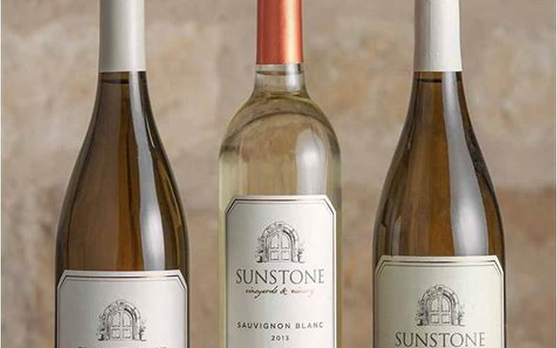 Sunstone Winery Wine