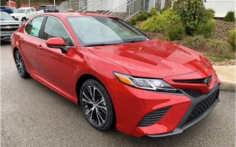 Supersonic Red Camry