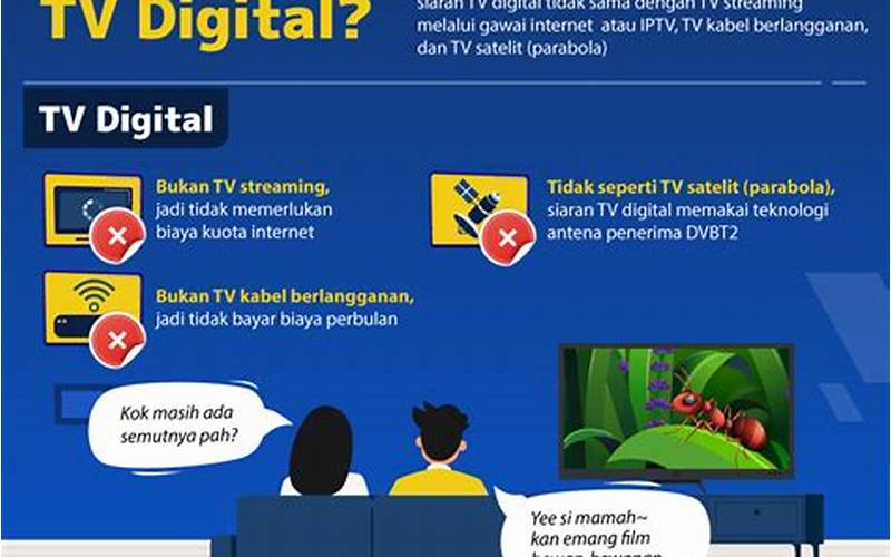 Syarat Untuk Bisa Menonton Siaran Tv Digital
