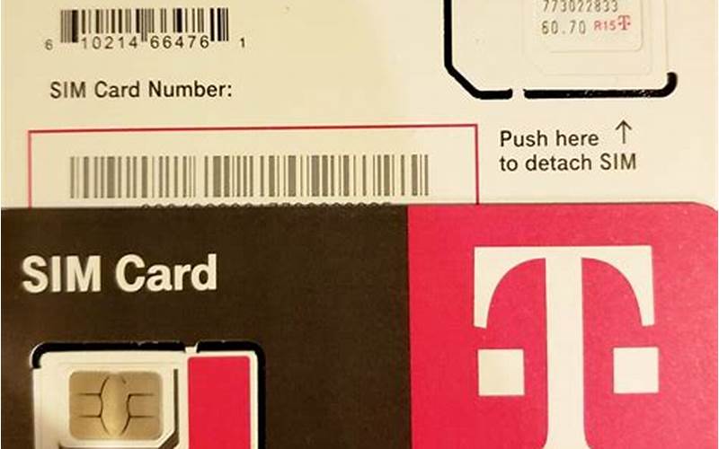 T-Mobile International Sim Card