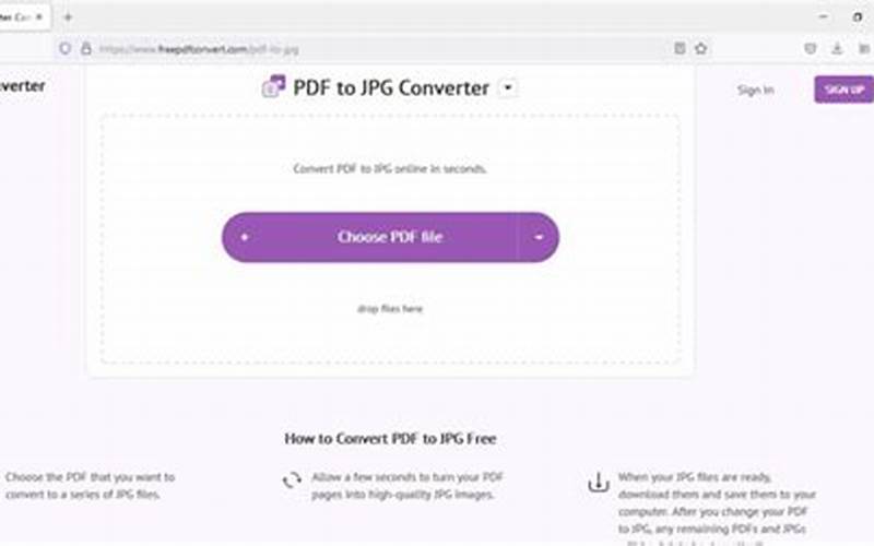 Tampilan Awal Image Converter