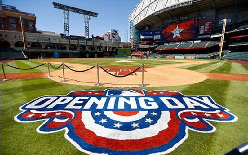 Texas Rangers Opening Day History