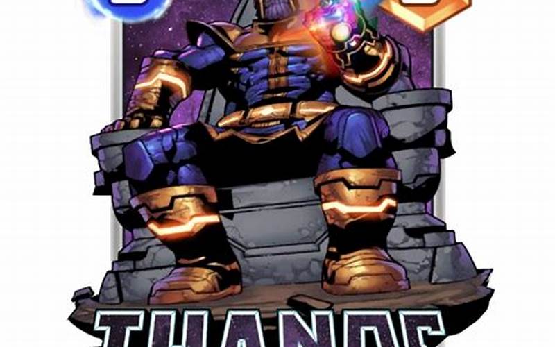 Thanos Deck Marvel Snap Cards