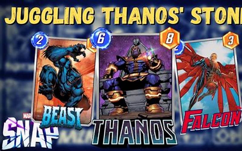 Thanos Deck Marvel Snap Gameplay