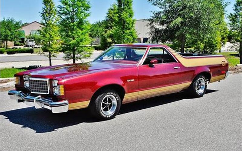 The Benefits Of Owning A 1979 Ford Ranchero Gt