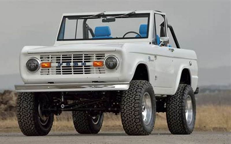 The Benefits Of Owning A Classic Ford Bronco Coyote