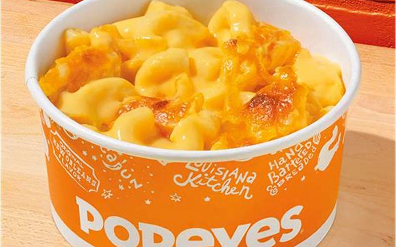 The Bottom Line: Popeyes' Macaroni And Cheese