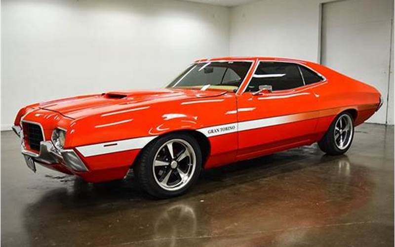 The Condition Of The 1972 Ford Torino Gt For Sale
