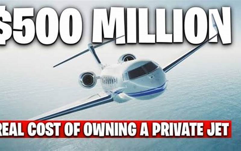 The Cost Of Owning A Private Jet