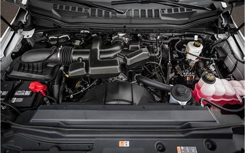 The Engine Of A 2017 Ford F250