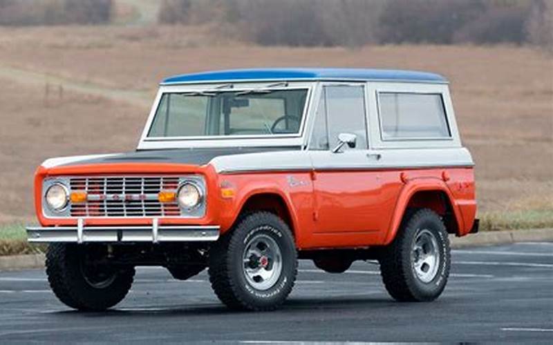 The Features Of The 1960 70 Ford Bronco