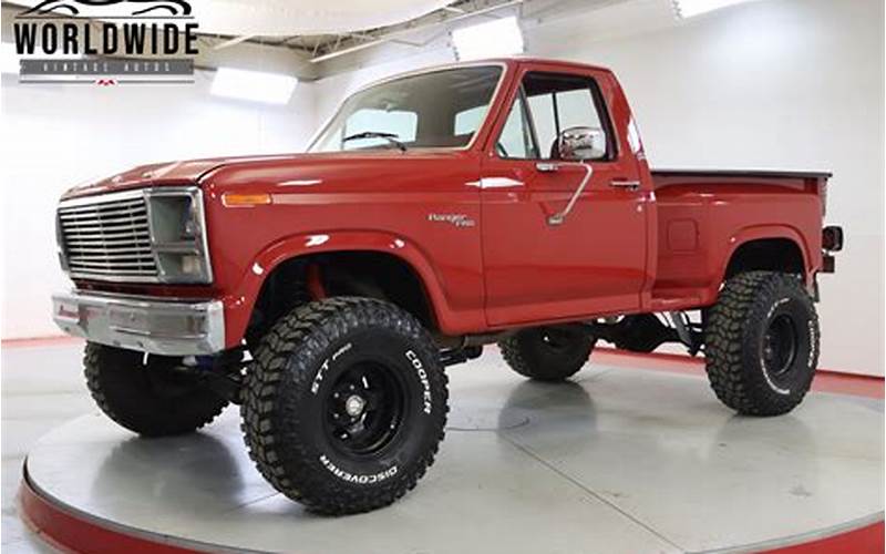 The History Of The 1980S Ford Ranger Xlt