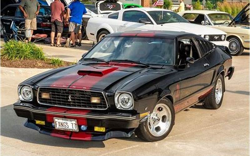 The Powerful Engine Of The 77 Ford Mustang Cobra