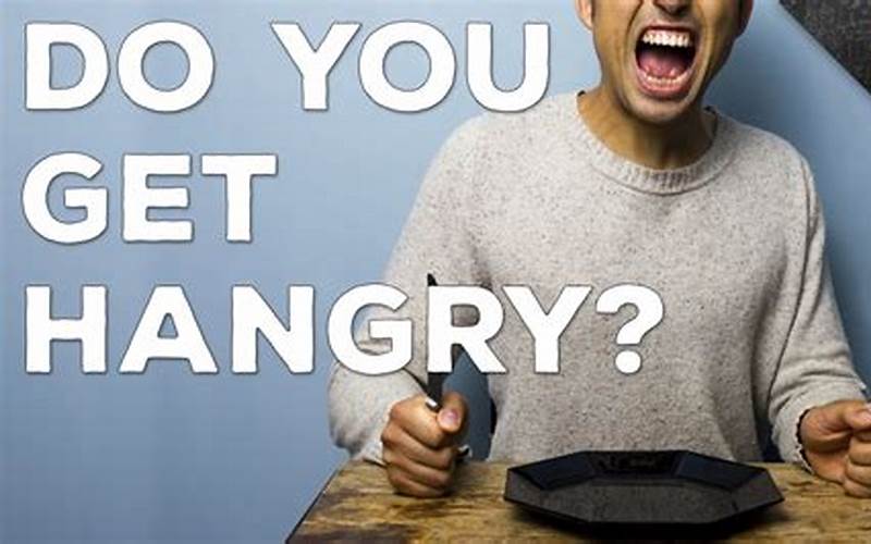 The Science Behind Hangry