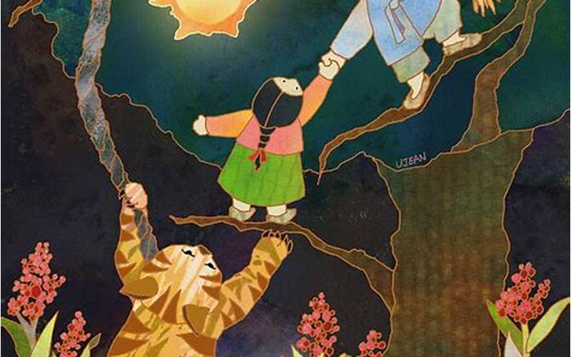 The Tiger That Swallowed the Moon: A Folklore Tale from Asia