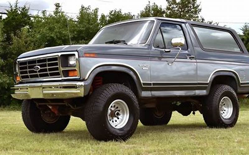Tips For Buying A 1986 Ford Bronco