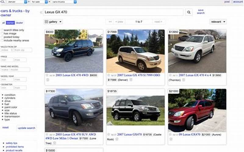 Tips For Buying A Truck Or Car On Craigslist