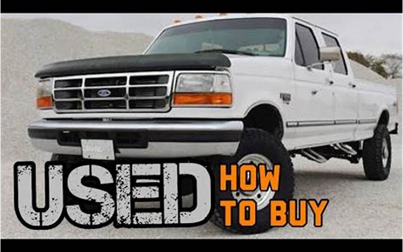 Tips For Buying A Used Diesel Truck From A Private Owner