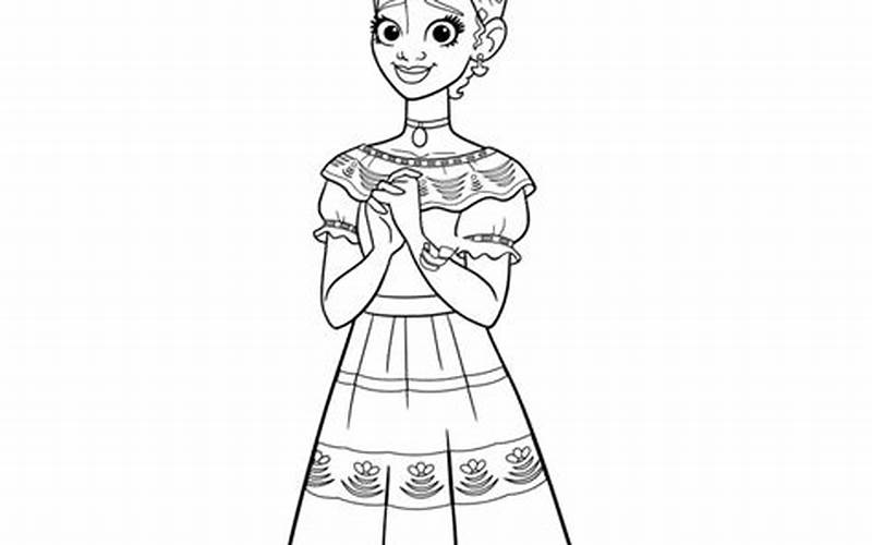 Tips For Coloring Dolores Encanto Coloring Pages