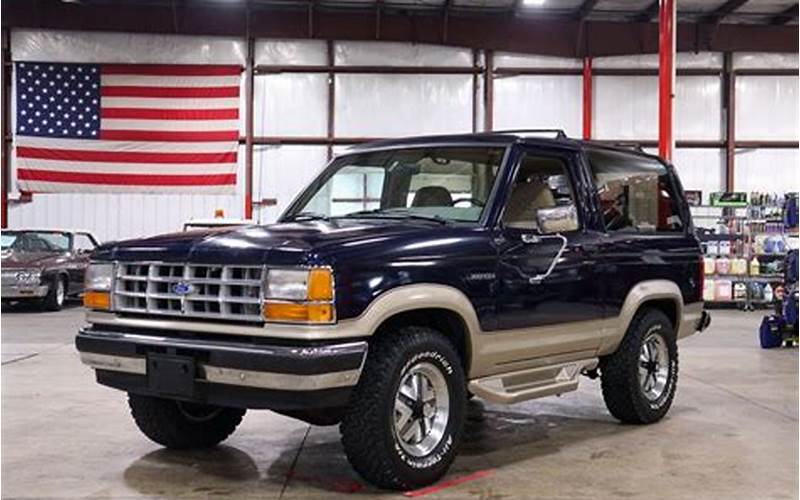 Top Accessories For Your 1989 Ford Bronco 2