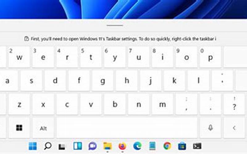 Touch Keyboard Icon