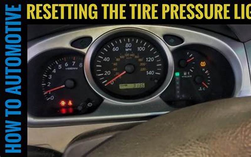 Toyota 4Runner Tire Pressure